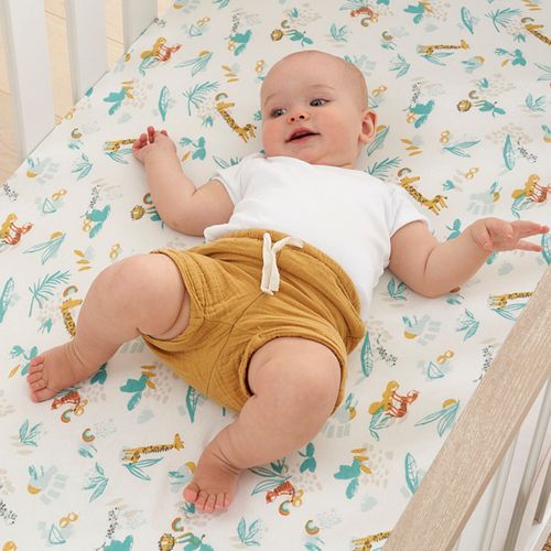 Cot Bed Fitted Sheets - Run Wild