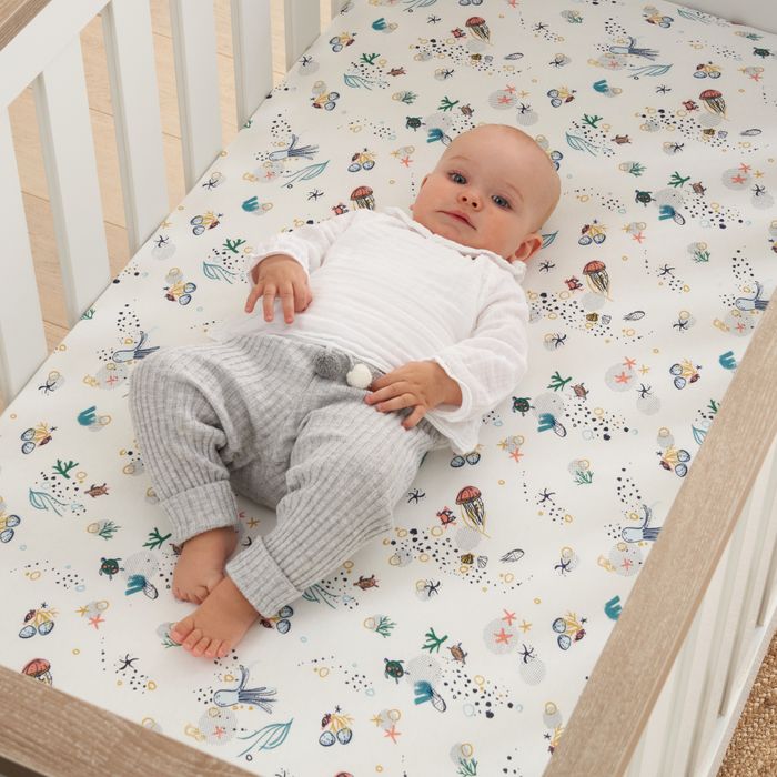 Organic cot bed fitted sheets store