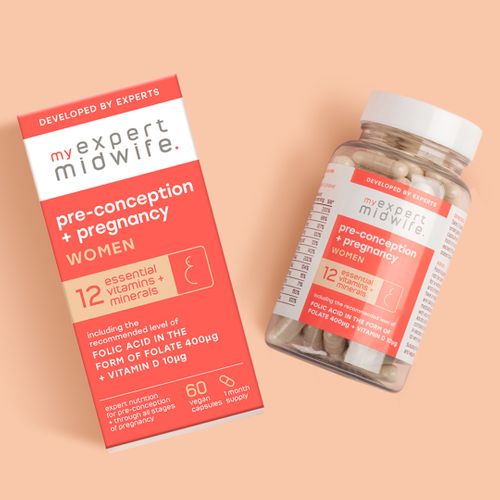 My Expert Midwife pre-conception and pregnancy supplement for women