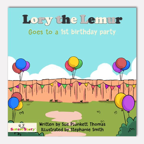 Lory the Lemur Goes to a 1st Birthday Party