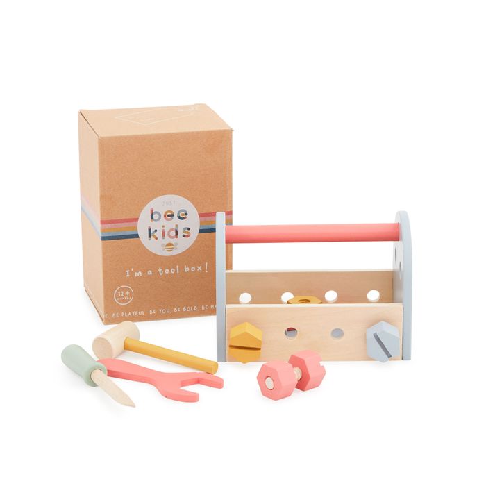 Wooden Tool Box Toy