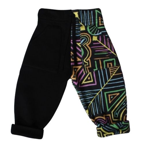 Odd Joggers - Black & Tribal Play