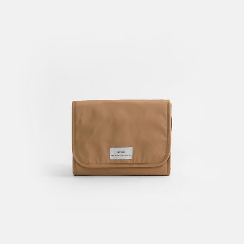 Maggie eco travel changing mat in camel £39