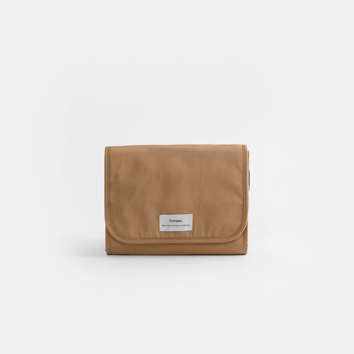 Maggie eco travel changing mat in camel £39