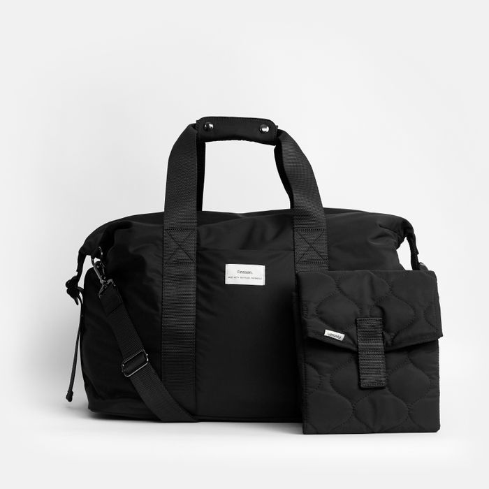 Ida eco holdall changing bag black £160