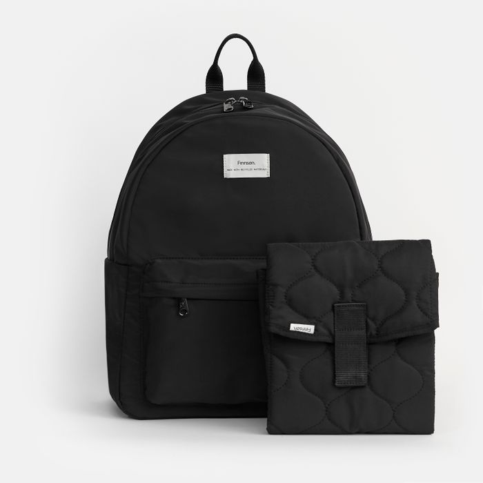 Ana eco changing backpack black £150