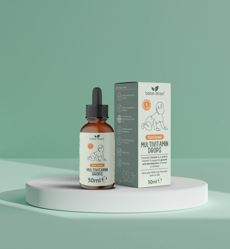 Bebe Drops Plant-based Multivitamin Drops for Babies