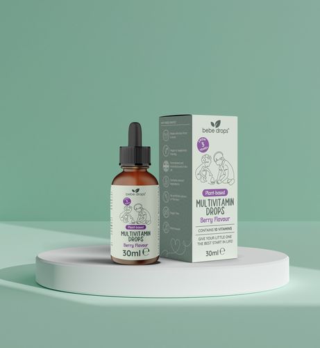 Bebe Drops Plant-based Multivitamin Drops for Children