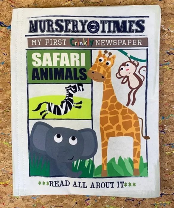 Nursery Times Crinkly Newspapers for babies