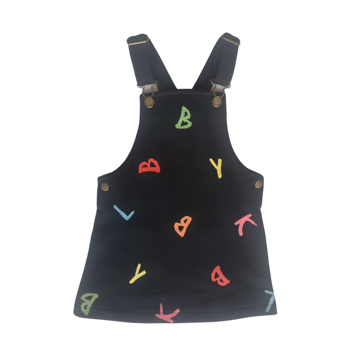 Scatter Dungaree Dress
