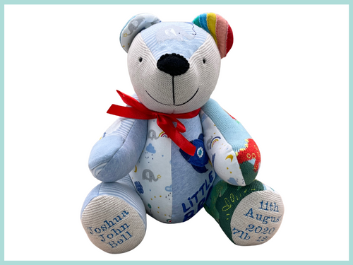 Baby Clothes Keepsake Bear