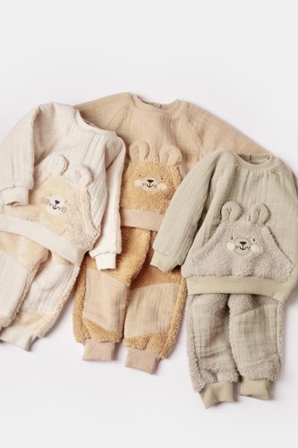2 Pcs Set 100% Organic Cotton Winter Muslin Collection