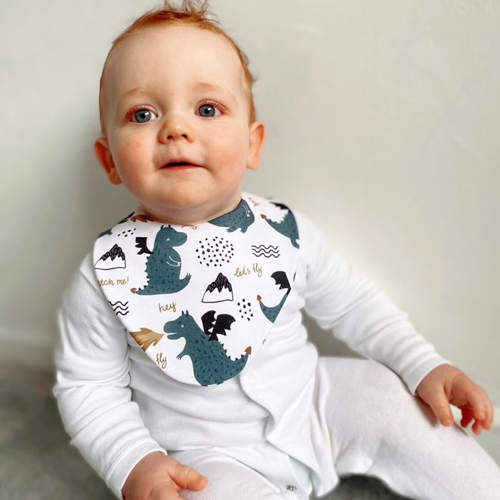 BibbilyBoo Waterproof Dribble Bibs