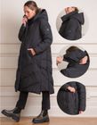 Long Maternity & Babywearing Puffer Coat