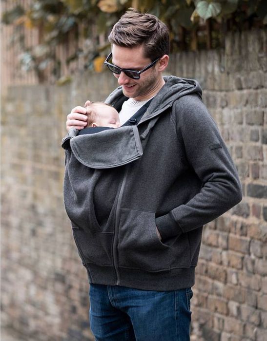 Mens hoodie baby carrier deals