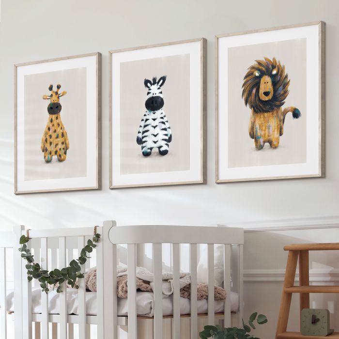 Safari Nursery Prints