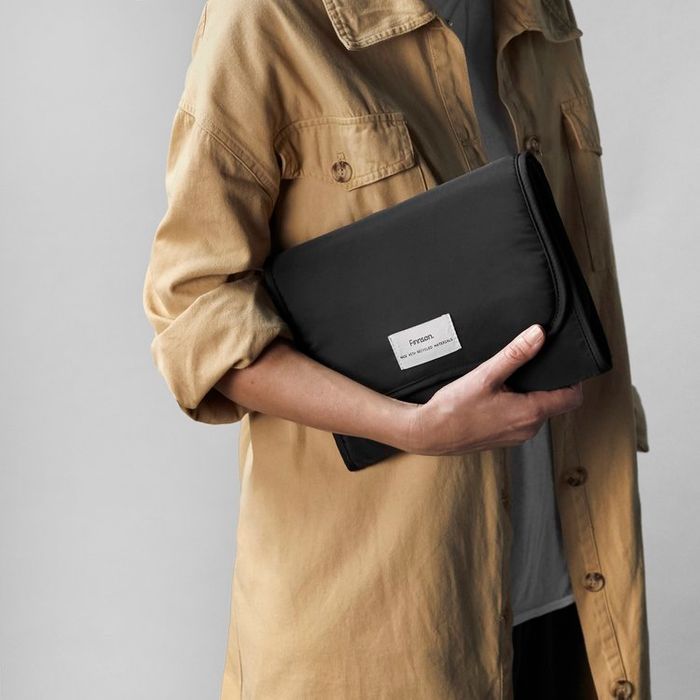 MAGGIE eco travel changing mat in black £39