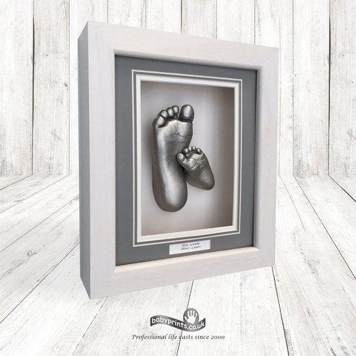 Babyprints Photo Frame with casts