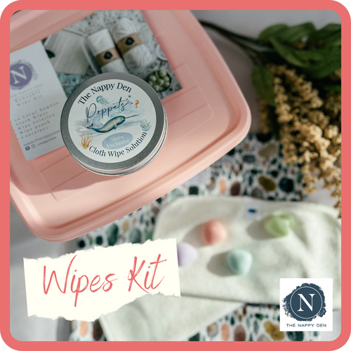 The Nappy Den Reusable Wipe Kit
