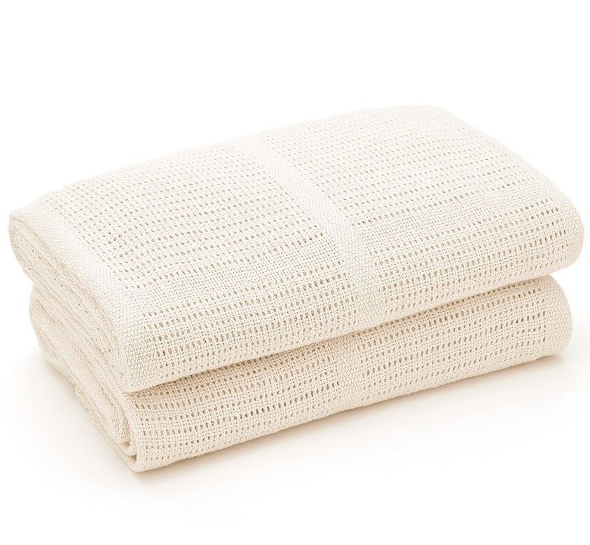 Organic Cotton Cellular Blankets