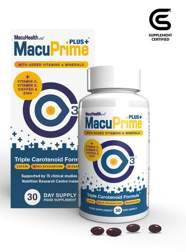 MacuPrime PLUS+® Eye Health Supplements