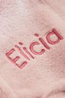 Personalised Fleece Robe Pink With Ears