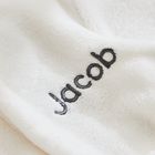 Personalised Fleece Robe Ivory With Ears