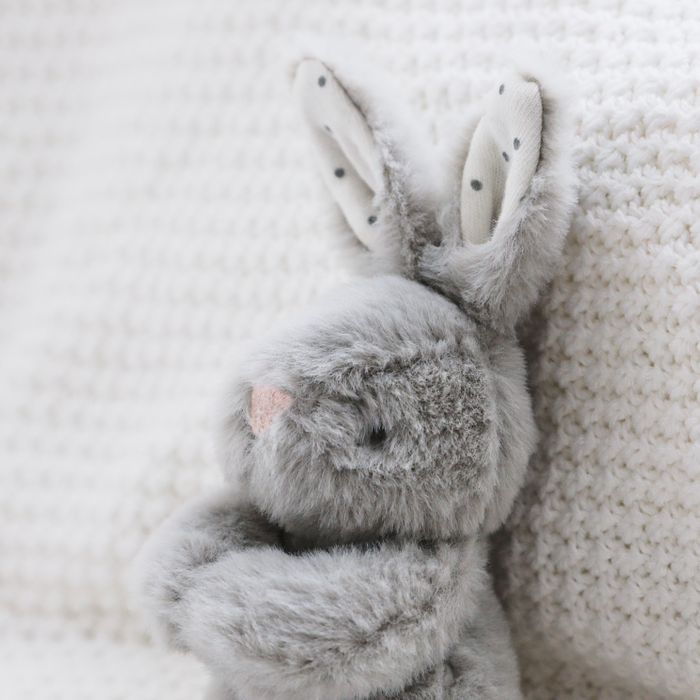 Mini Grey Bunny Soft Toy