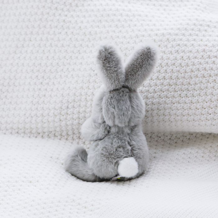 Mini Grey Bunny Soft Toy