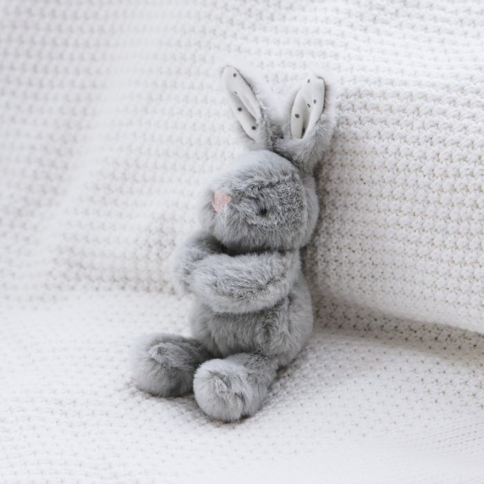 Mini Grey Bunny Soft Toy