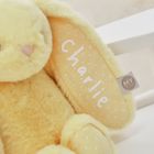 Personalised Yellow Bunny Soft Toy