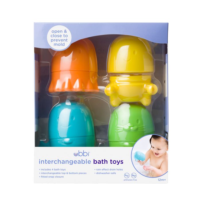 Interchangable Bath Toys