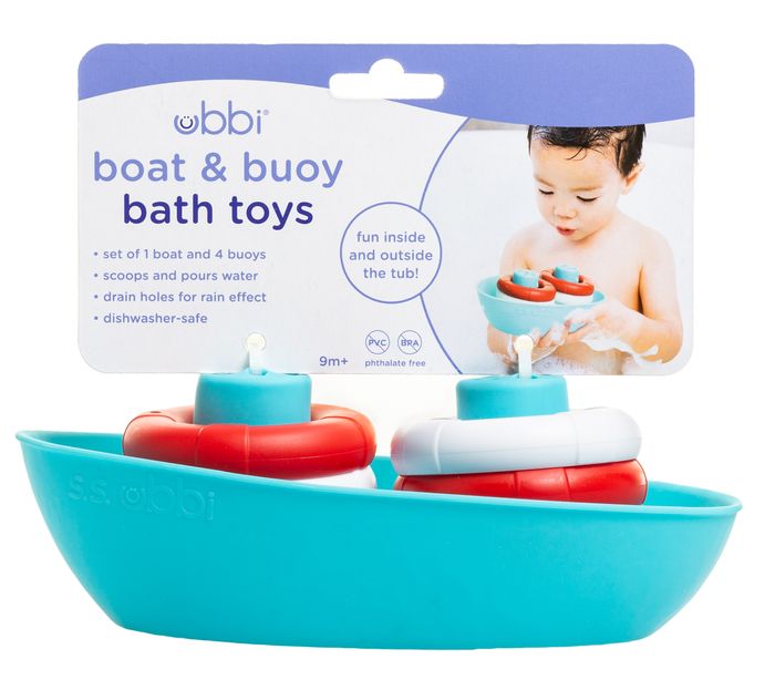 Boat and Buoys Bath Toys