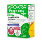 APOKRA Vegan Pregnancy Pre-Natal Omega 3 Multivitamin Tablets