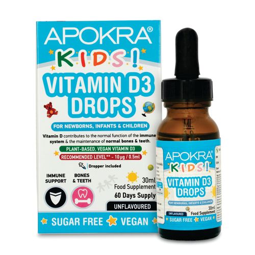 APOKRA Kids Vitamin D3 Drops - Breastfeeding