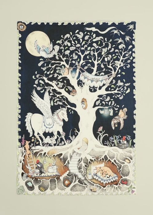 Enchanted Forest Organic Muslin