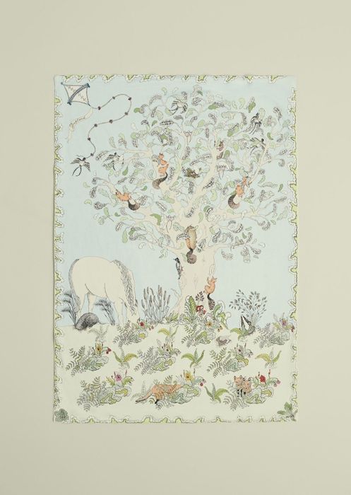 Enchanted Forest Organic Muslin