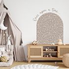 Dinosaur Printed Arch  & Quote Wall Decal