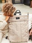 RAE Eco Changing Backpack in taupe £130