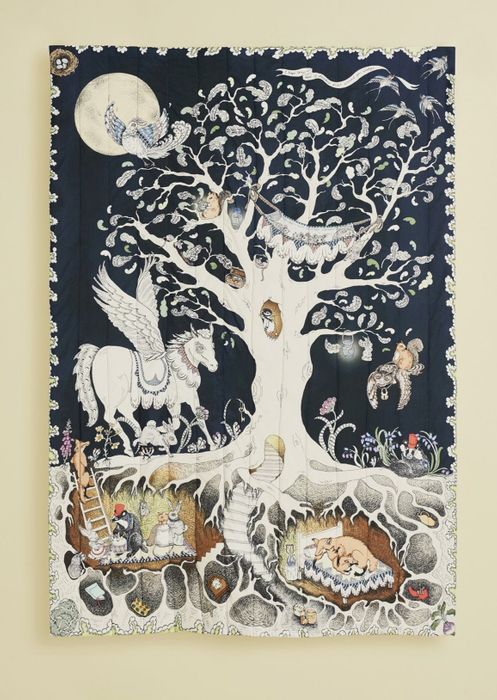 The Enchanted Forest Cot Quilt