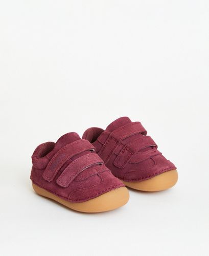 Rocket Purple Suede First Walker Trainer