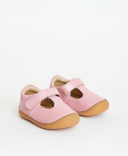 Atlas Pink Metallic First Walker Shoe
