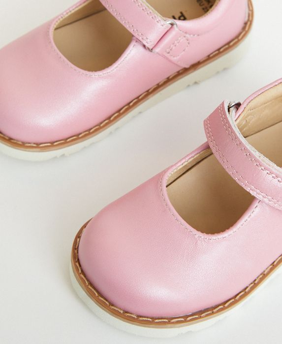 Aurora Pink Metallic Girls Kids Shoe