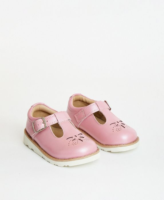 Luna Pink Metallic Girls Kids Shoe