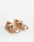 Luna Rose Gold Metallic Girls Kids Shoe
