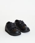 Comet Black Leather Boys Kids Shoe