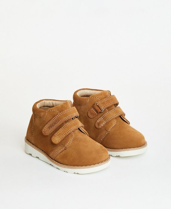 Orion Tan Suede Kids Boot