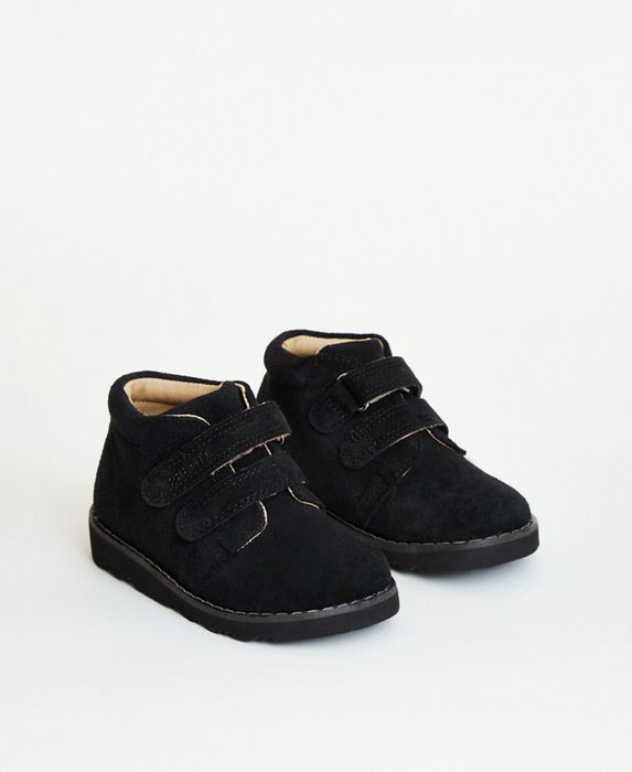 Orion Black Suede Kids Boot