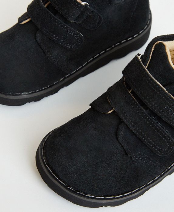 Orion Black Suede Kids Boot