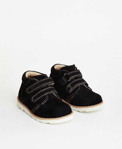 Orion+ Black Premium Suede Kids Boot